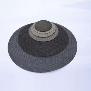 Disco de filtro de pano de fio preto